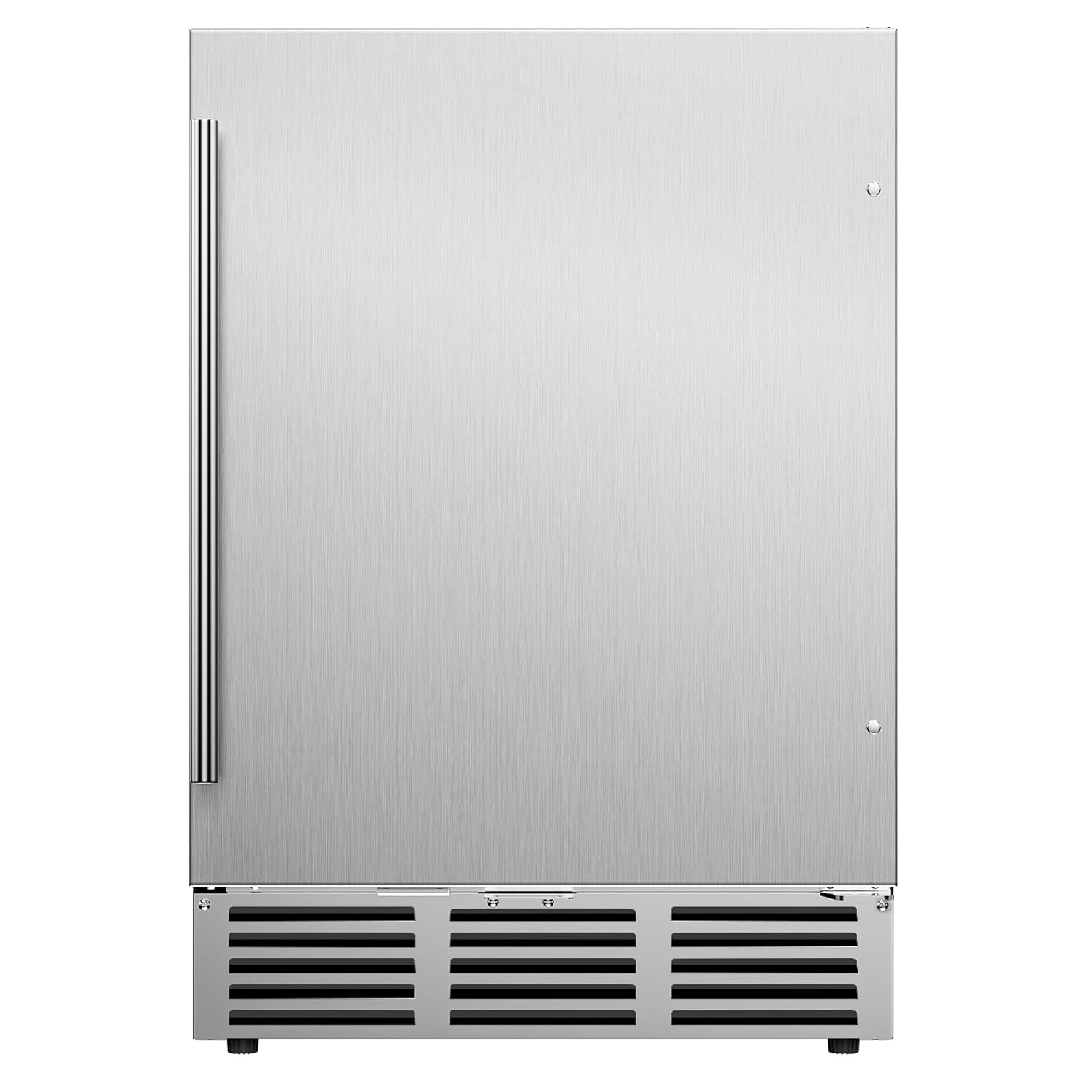 Wine And Beer Undercounter Fridge - 24 Inch Beverage Refrigerator 180 Cans