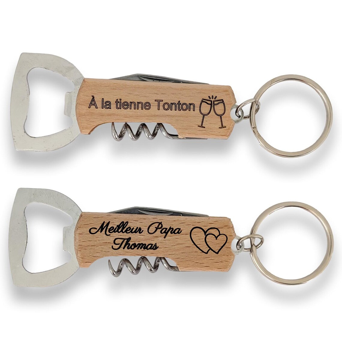 Wine Beer Logo - 50*Personalized Beer/Wine Bottle Opener, Multifunctional Portable