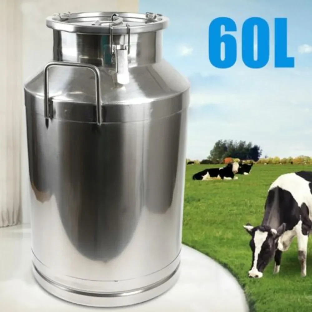 Wine Beer Cider - 60L (15.8 Gallon) 1-Piece Milk Can