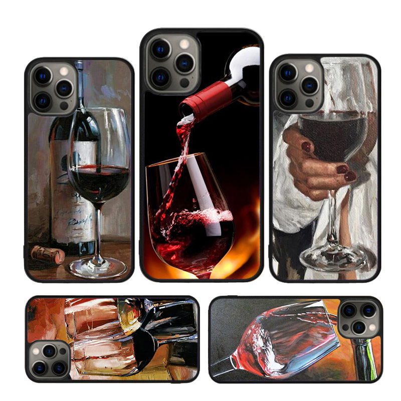 Wine Beer Logo - Drink Beer Red Wine Phone Case