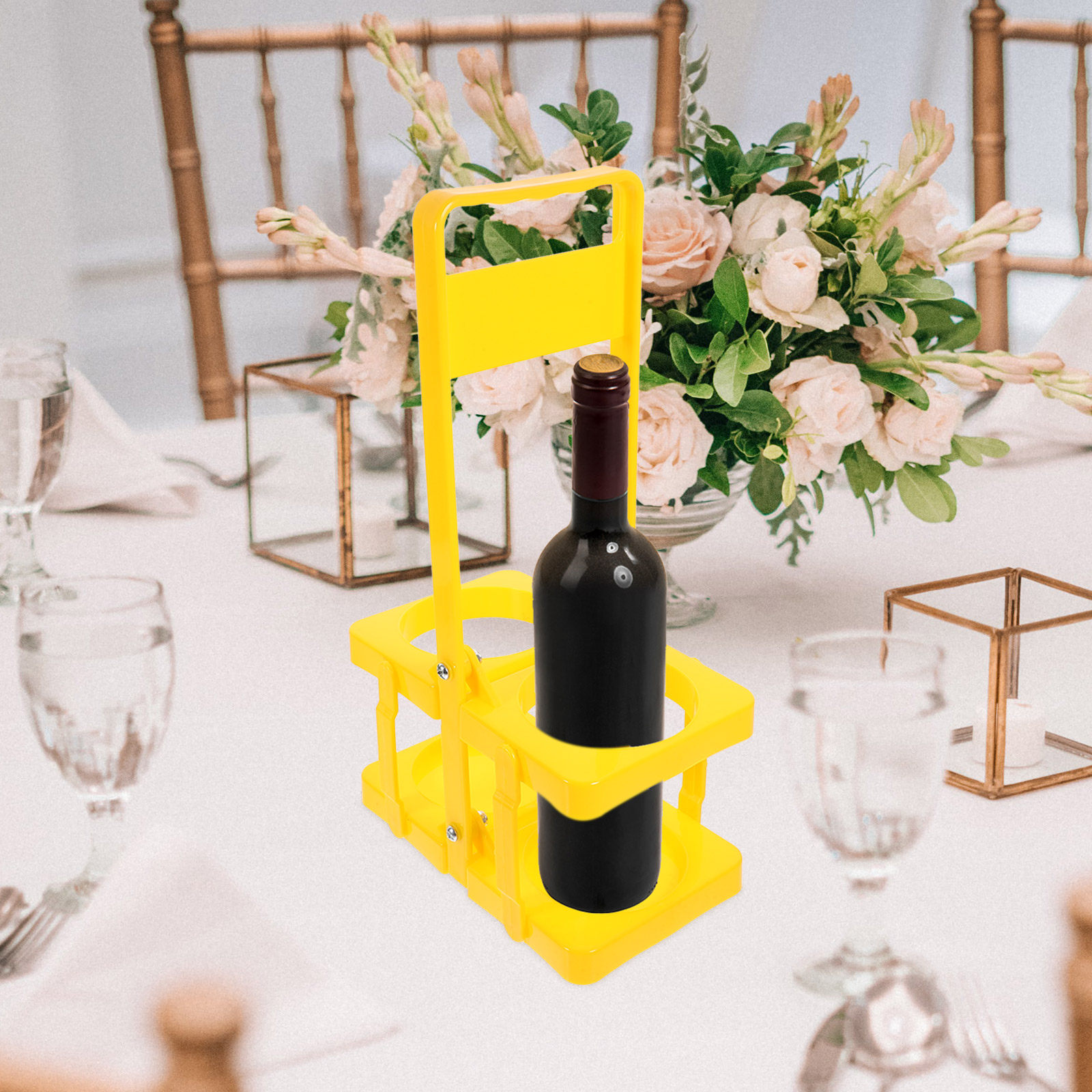Folding Beer Carrier with Hand – Wine Beer Rack recenzja i cena