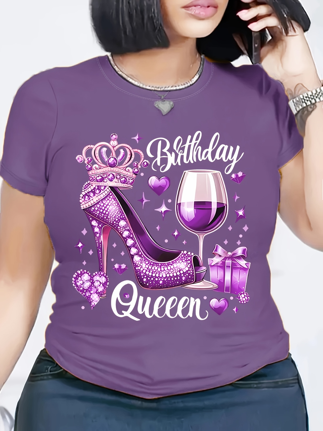 Red Birthday Queen Women's Hig – Wine Or Beer recenzja i cena