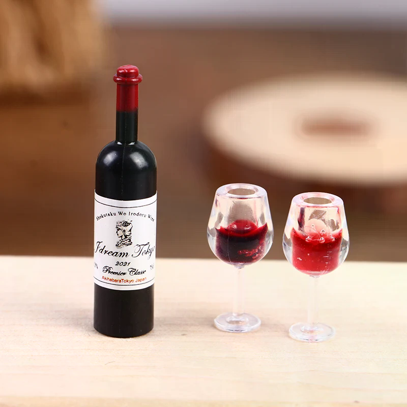 5Pcs 1:12 Dollhouse Miniature  – Wine Beer Europe recenzja i cena