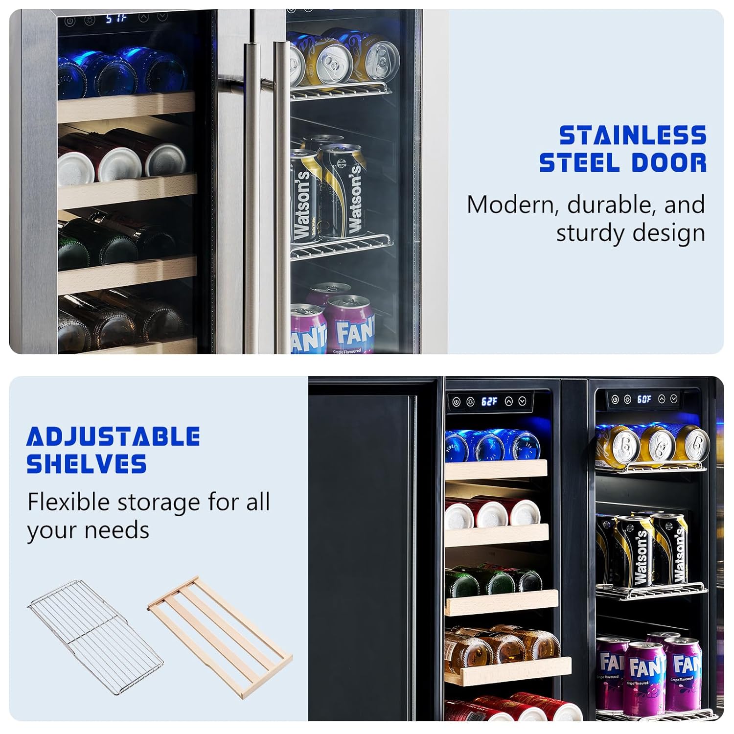 Beverage Refrigerator - 24-Inc – Wine And Beer Undercounter Fridge recenzja i cena