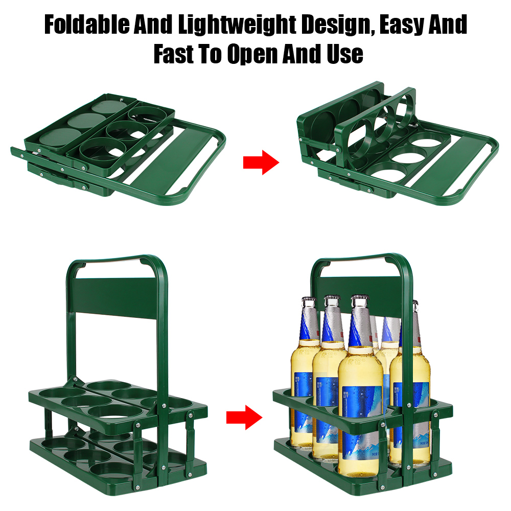 Reusable Durable Foldable Beer – Wine Beer Rack recenzja i cena