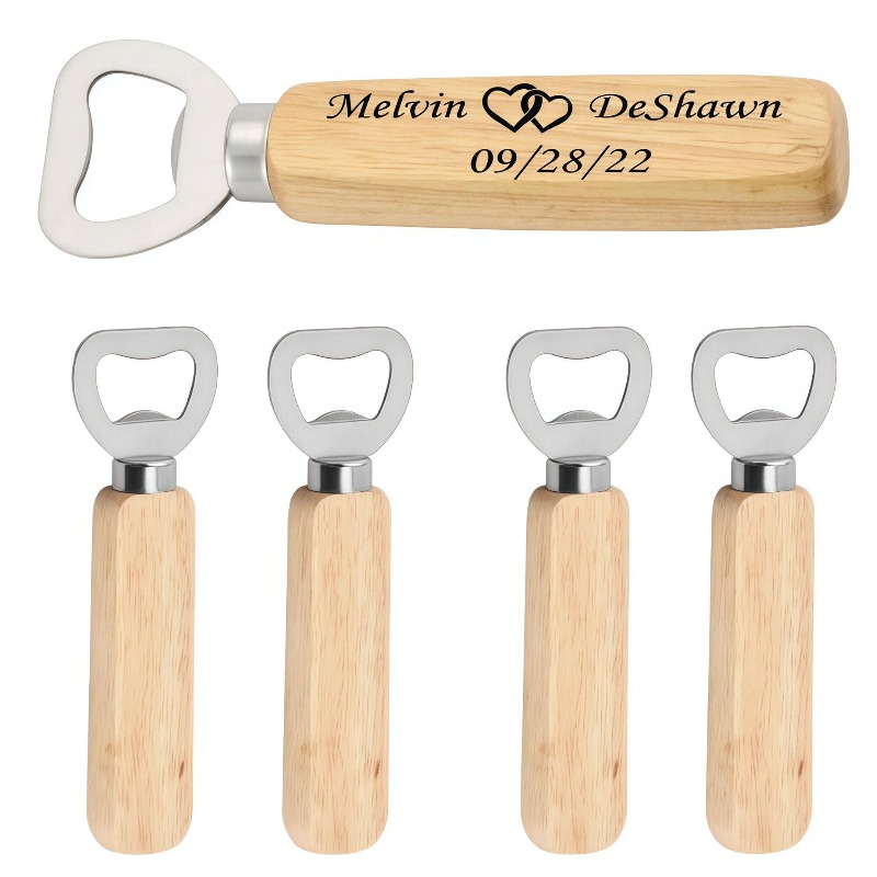 Wooden handle wine and beer bo – Wine Beer Logo recenzja i cena