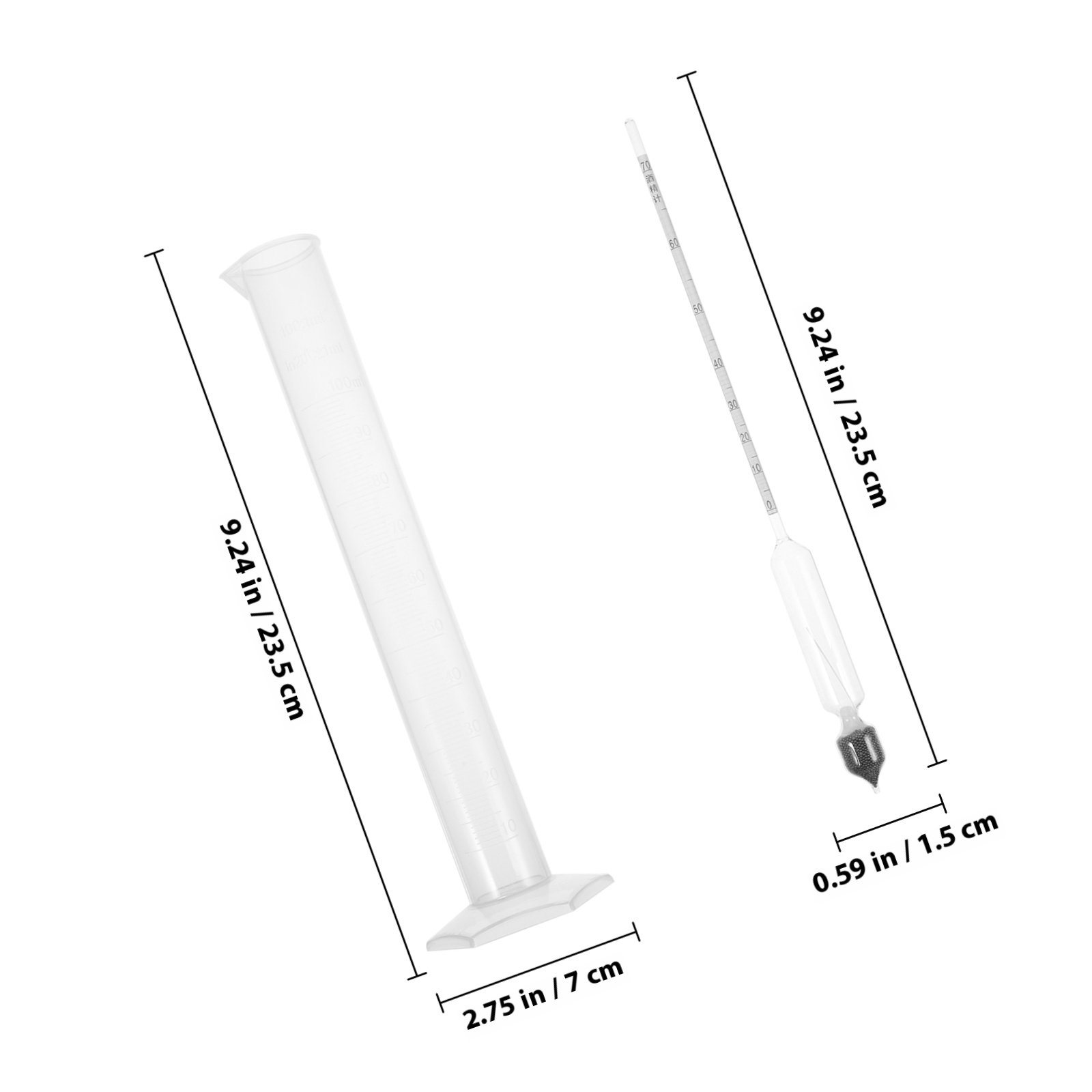 1Set Glass Alcohol Meter Hydro – Wine Beer Cider recenzja i cena