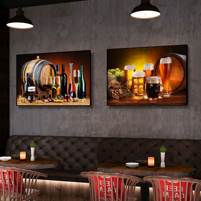 wall Mounted Lights Display C – Wine Beer Rack recenzja i cena