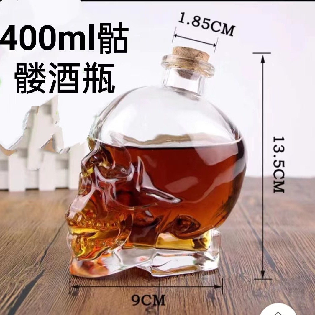 Crystal Skull Head Bottle Whis – Wine Vodka Beer recenzja i cena