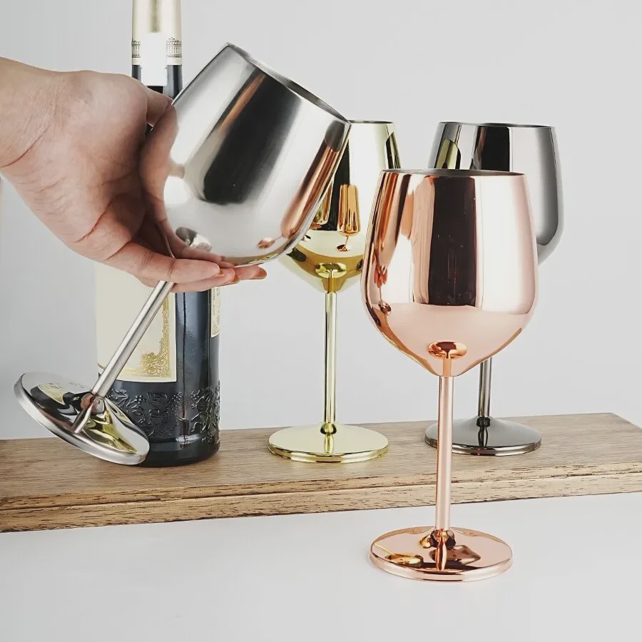 Stainless Steel Wine Glass Sha – Wine Or Beer recenzja i cena