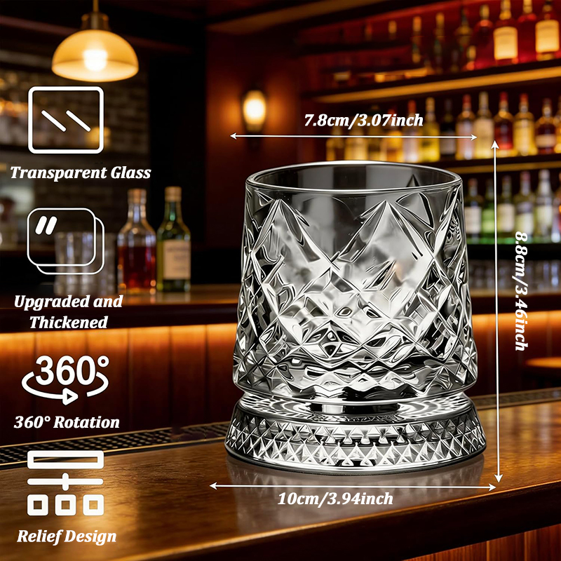 280ml Rotate Whiskey Glasses w – Wine Or Beer recenzja i cena