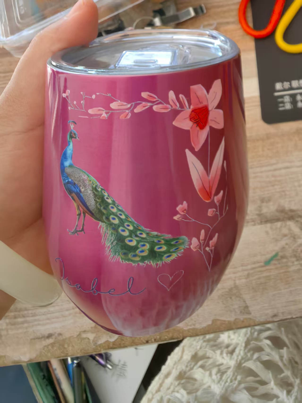 Custom LOGO Insulated Thermos  – Wine Beer Logo recenzja i cena