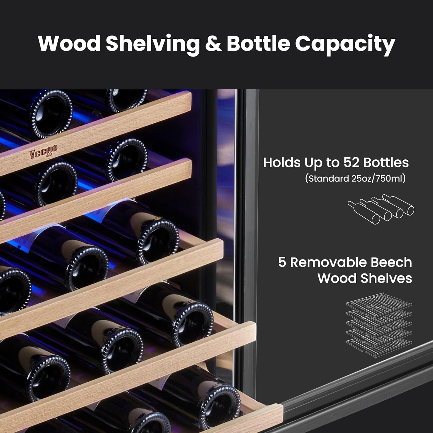 24In Dual Zone Wine Fridge 52  – Wine And Beer Undercounter Fridge recenzja i cena
