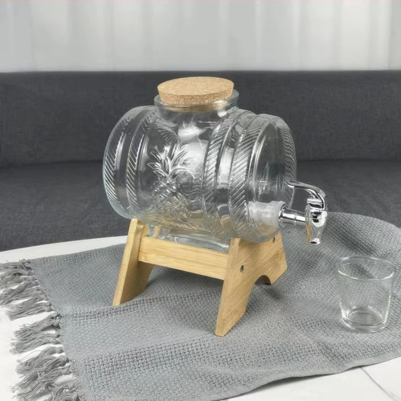 1L Beverage Barrel with Faucet – Wine Beer Rack recenzja i cena