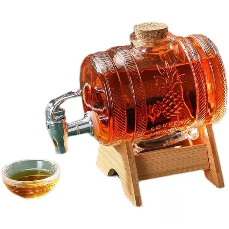 1L Beverage Barrel with Faucet – Wine Beer Rack recenzja i cena