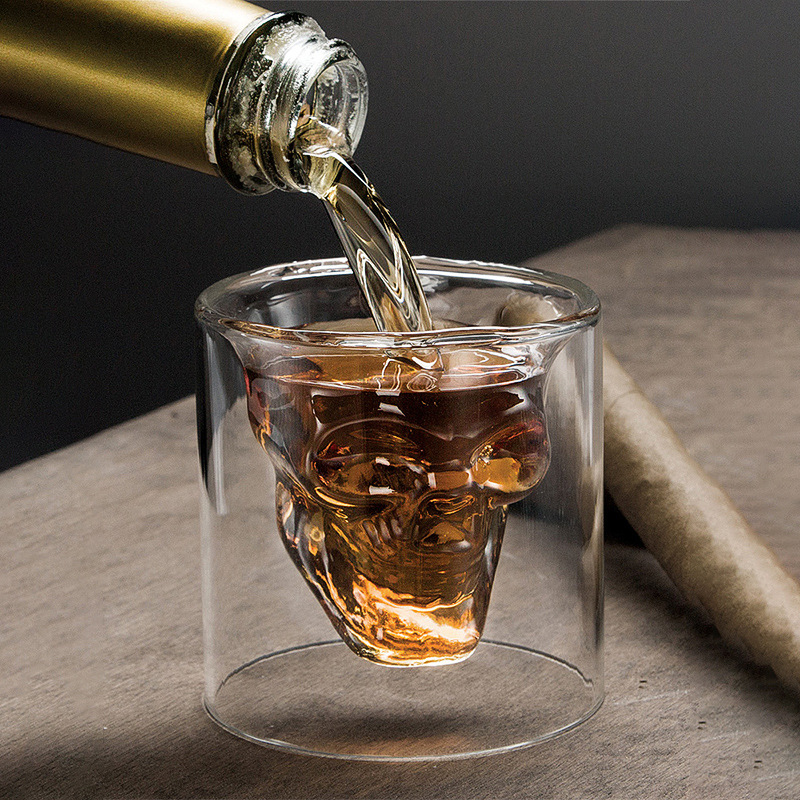 Double Wall Skull Head Crystal – Wine Vodka Beer recenzja i cena