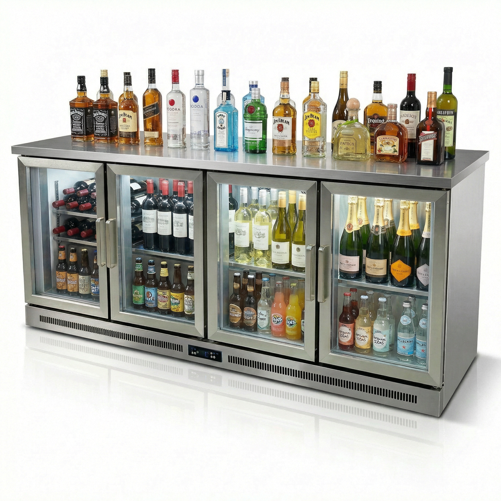 rd-Commercial Wine Cabinet Bar – Wine And Beer Undercounter Fridge recenzja i cena