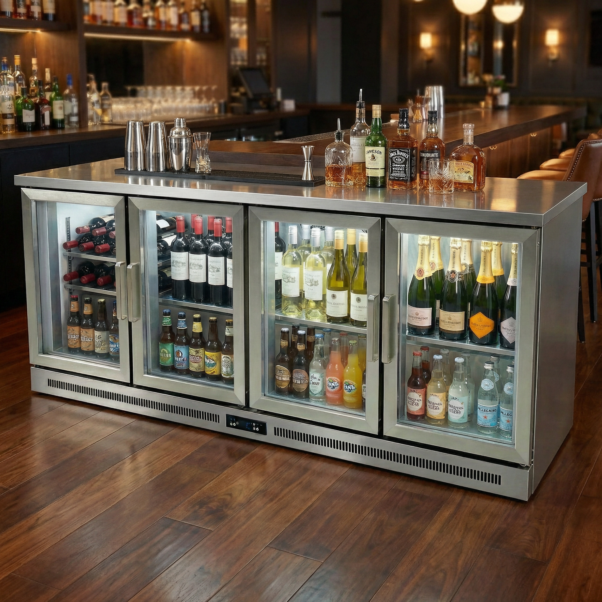 rd-Commercial Wine Cabinet Bar – Wine And Beer Undercounter Fridge recenzja i cena