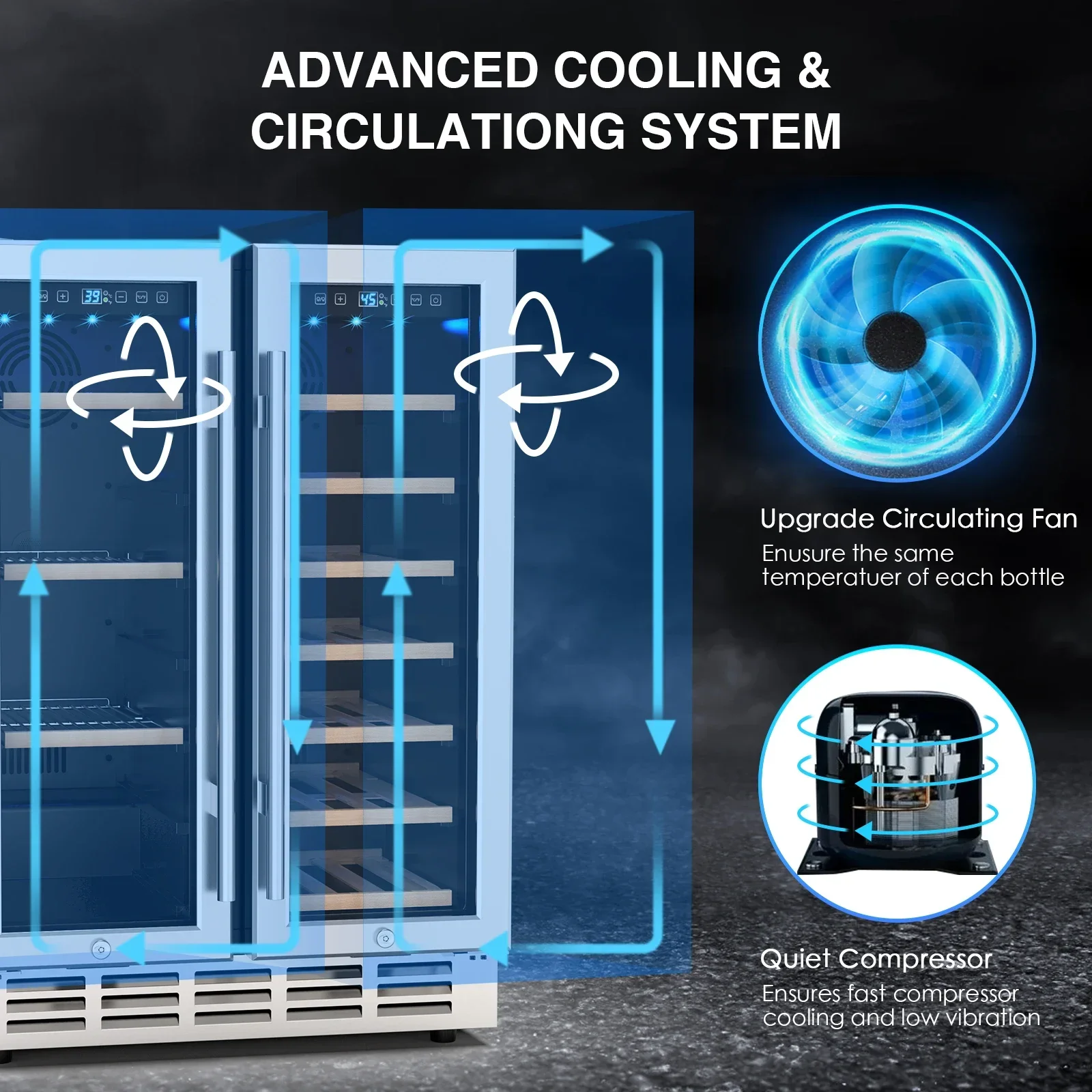 Wine and Beverage Refrigerator – Wine And Beer Undercounter Fridge recenzja i cena