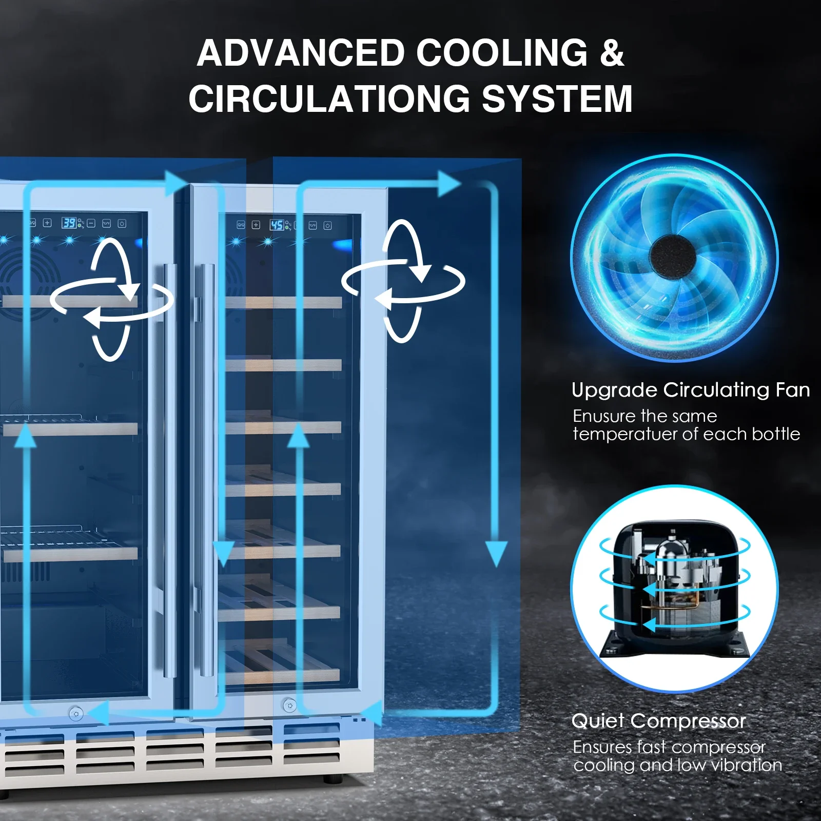 SAT Wine and Beverage Refriger – Wine And Beer Undercounter Fridge recenzja i cena