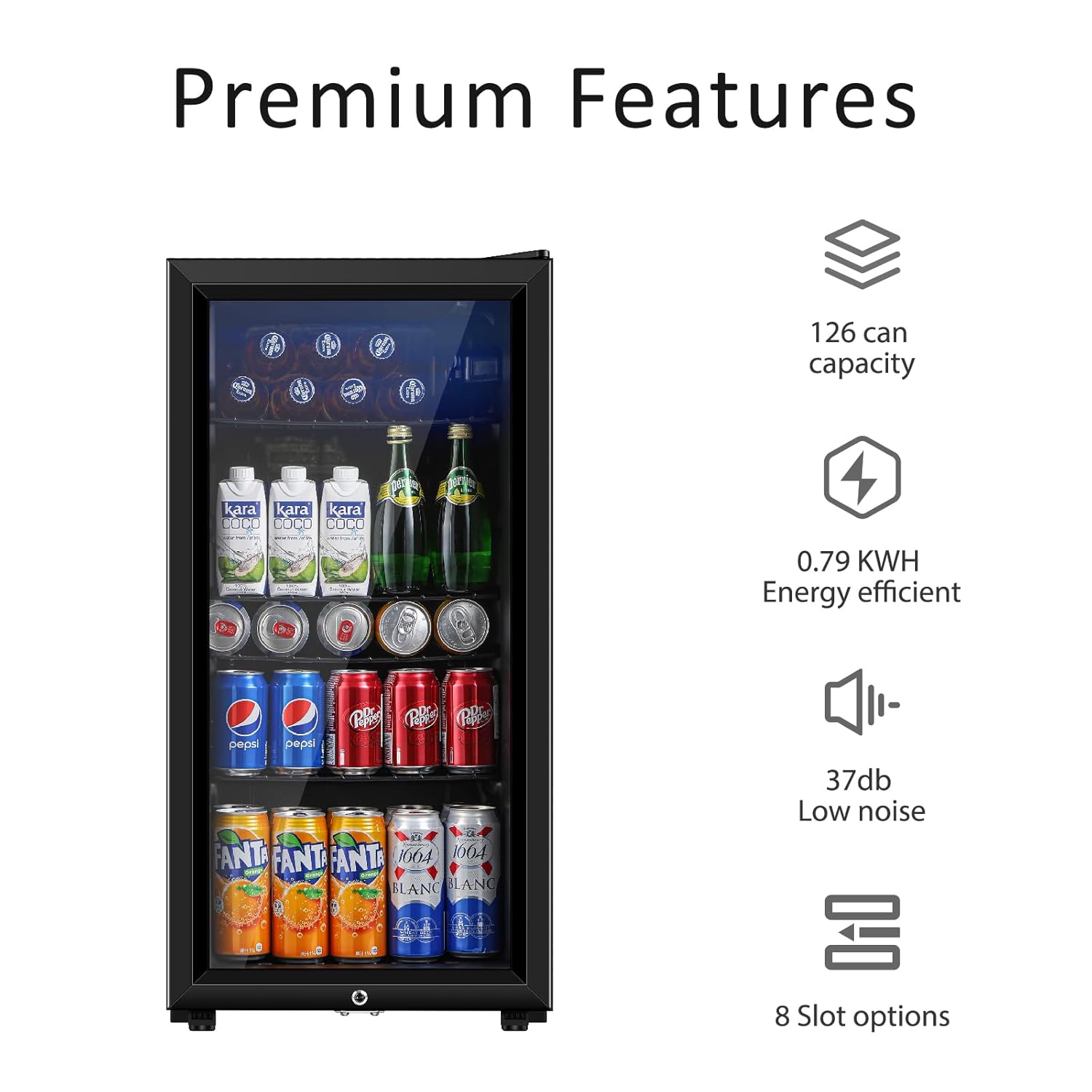 Beverage Refrigerator, 3.2 Cu. – Wine Or Beer recenzja i cena