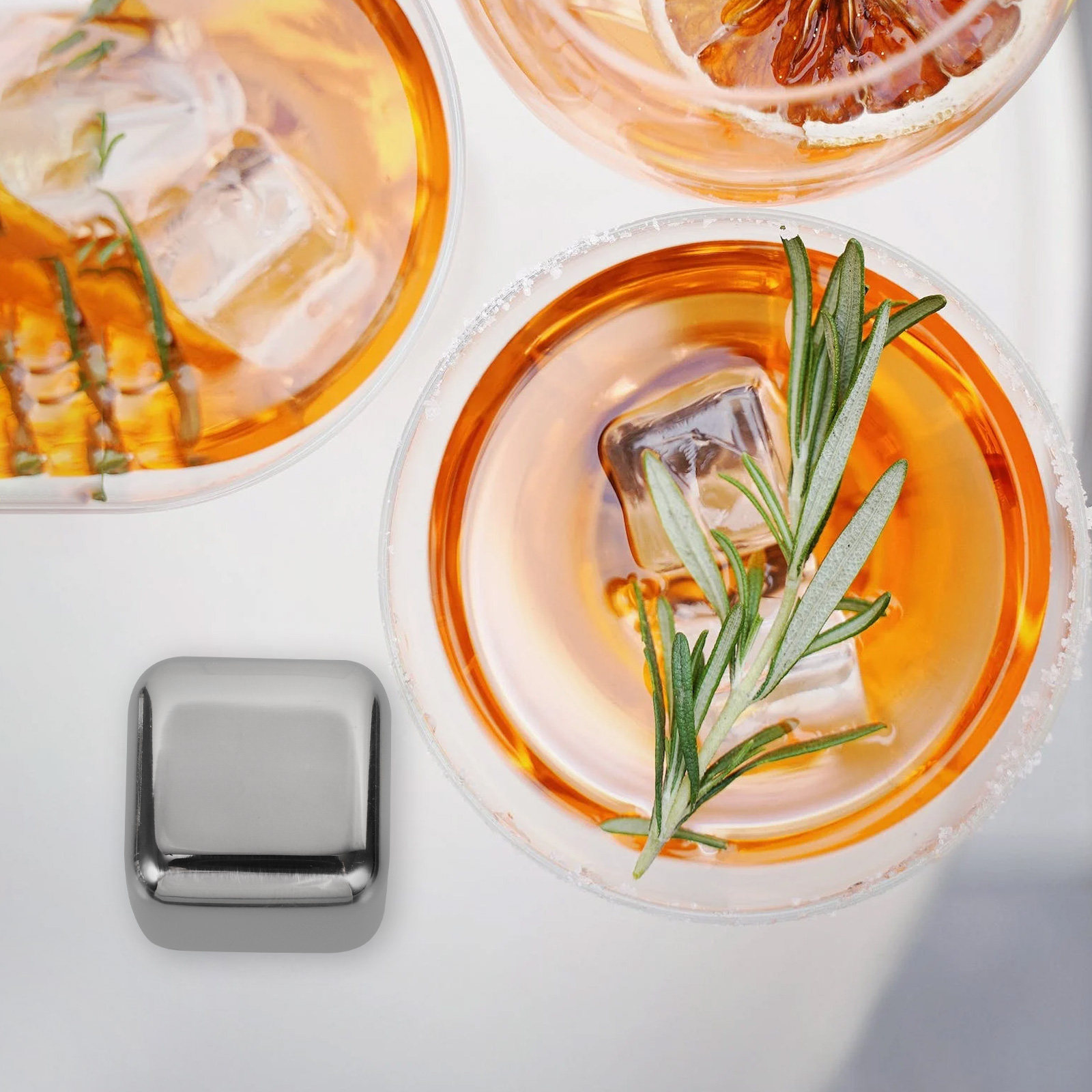 Whiskey Stones 12Pcs Stainless – Wine Vodka Beer recenzja i cena