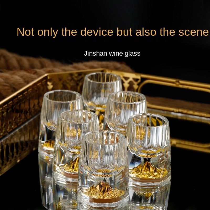 Crystal Glass Wine Glasses Gol – Wine Vodka Beer recenzja i cena