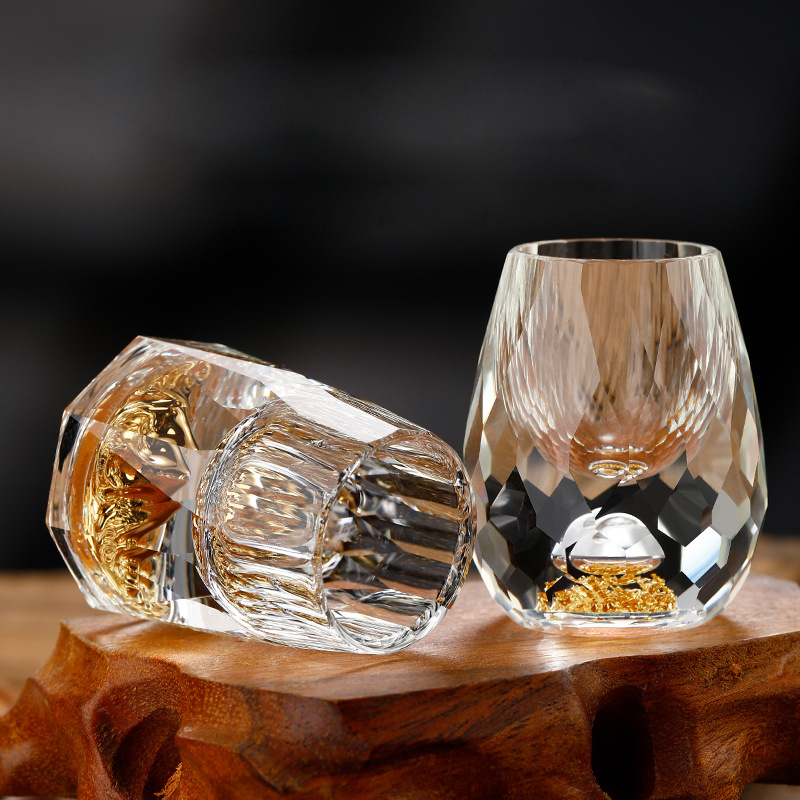 Crystal Glass Wine Glasses Gol – Wine Vodka Beer recenzja i cena