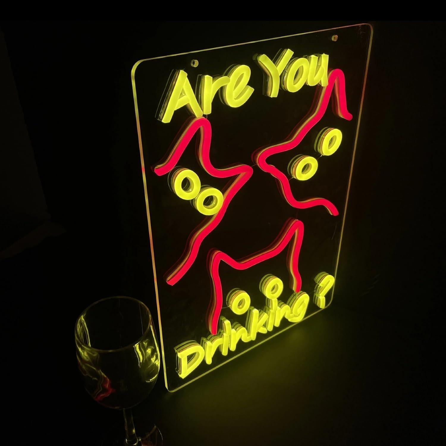 Are You Dringking Neon Sign Ca – Wine Beer & Deli Reviews recenzja i cena