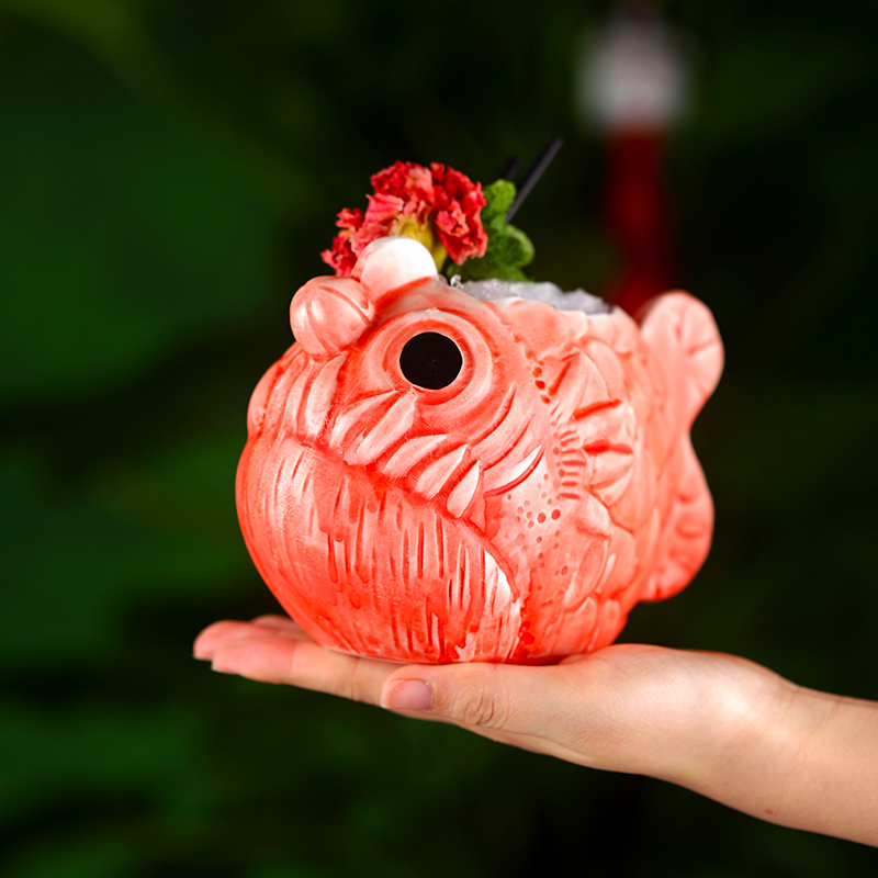 Cute Lantern Fish Cocktail Gla – Wine Or Beer recenzja i cena