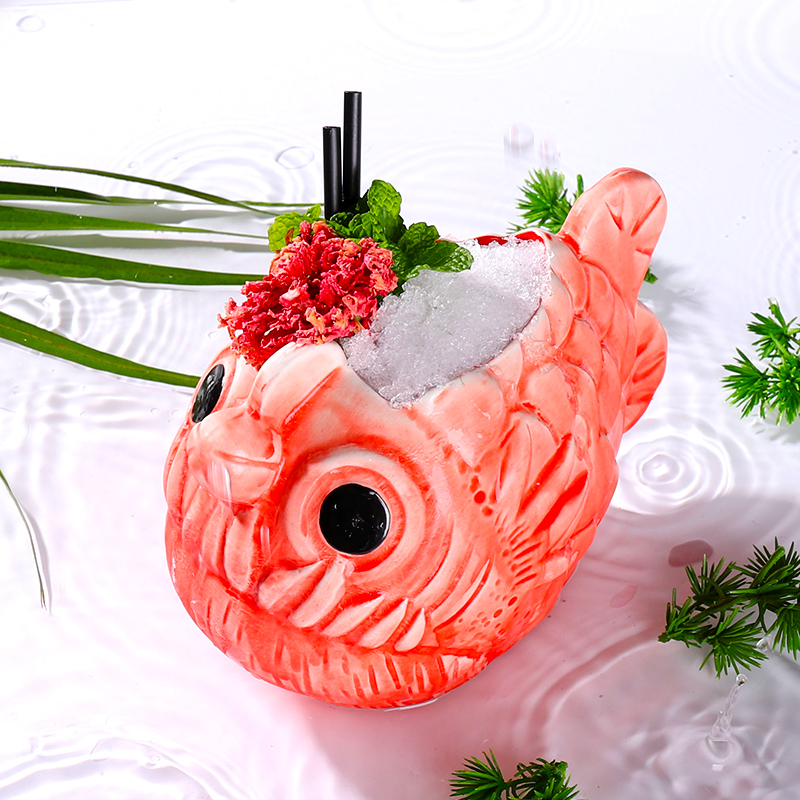 Cute Lantern Fish Cocktail Gla – Wine Or Beer recenzja i cena