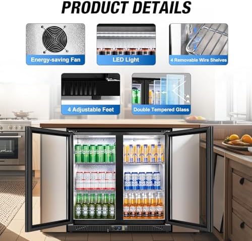 Under Counter Beverage Fridge, – Wine And Beer Undercounter Fridge recenzja i cena
